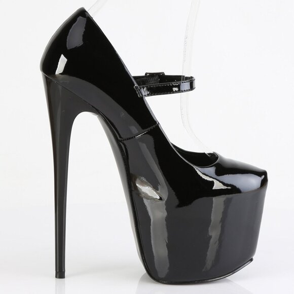 Platform Mary Jane Stiletto High Heel Shoes - Picture 3 of 5